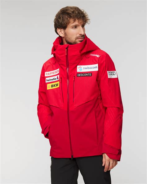 men's swiss ski team replica jacket|Descente Swiss Nat. Team Replica Insul. Jacket .